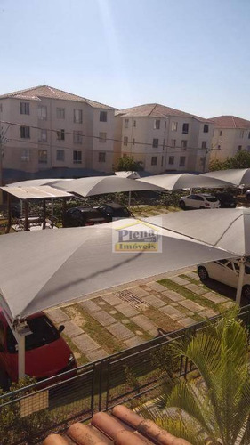 Imagem 8 de 9 de Apartamento Residencial À Venda, Vila São Francisco, Hortolândia. - Ap0888