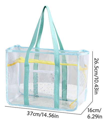 Bolso De Viaje D Para Mujer, Pvc Transparente, Bolsa De Viaj