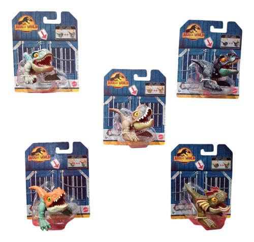 Dinosaurio Uncaged Jurassic World Dominion Figura Snap Squad