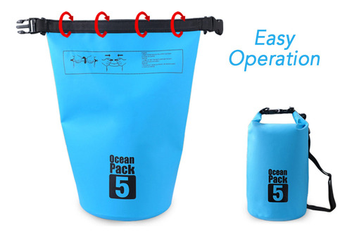 // Mochila De Agua Seca Impermeable Al Aire Libre De 10