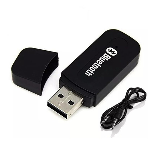 Receptor Bluetooth Auto Stereo Usb Miniplug Equipo De Música