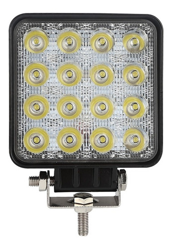 Faro Led 48w 16 Led 12 24v Off Road Pickup Agro Camion