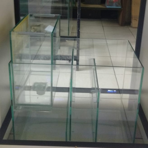 Aquário Marinho 200 Litros Movel Sump Botas