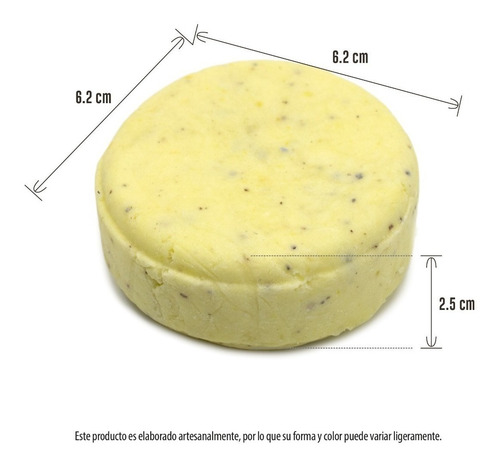 Imagen 3 de 3 de Shampoo Sólido Artesanal Rizos Hidratados 80 G Bam Boo!