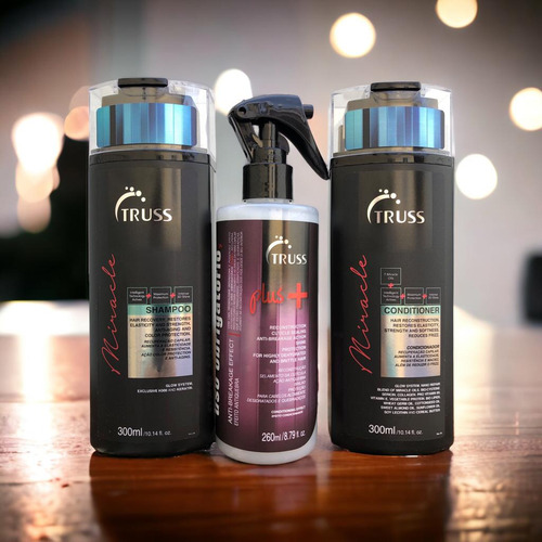 Miracle Shampoo E Condicionador 300ml + Plus+ 260ml Truss