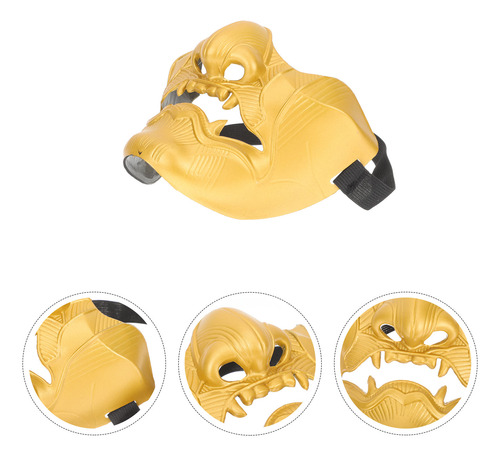 Máscaras De Habitación Samurai Half Para Hombre, Cosplay, De