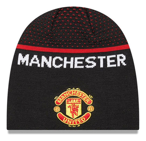 Gorro Lana New Era Original | Beanie Manchester United Negro