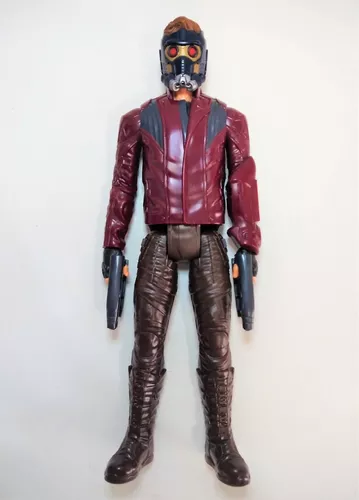 Boneco Star Lord Titan Hero 30cm Figura Guardiões Da Galáxia