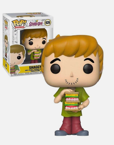 Funko Pop Animation Scooby-doo Shaggy Salsicha # 626