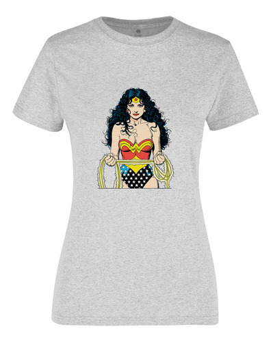 Playera De Mujer Wonder Woman Original Camiseta Dama B10