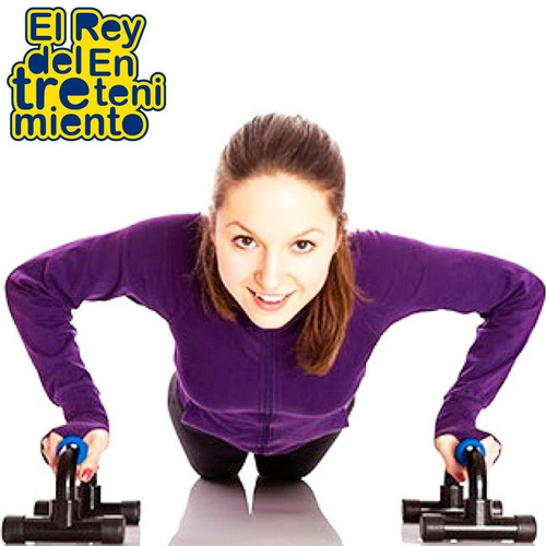Push Up Barras Fijas P/ Flexiones Lagartijas Fitness El Rey