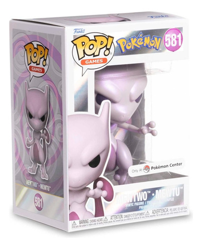 Funko Pop Mewtwo Pokémon #581 Aperlado Exclusivo Original