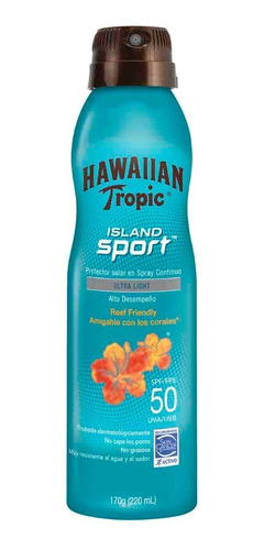Protector Solar Hawaiian Tropic® Island Sport F50 | 220ml