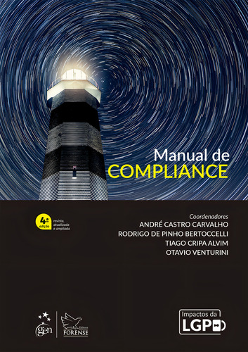 Manual De Compliance, De André Castro Carvalho., Vol. 1. Editorial Editora Forense, Capa Mole, Edição 4 Em Português, 2023