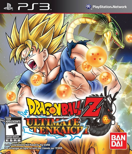 Dragon Ball Z Ultimate Tenkaichi Ps3 Fisico Original Ntsc