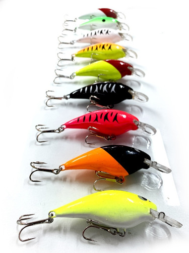 Imagen 8 de 10 de Kit 4 Señuelos Para Dorados Toscano Piraí Gordito Paleta 1
