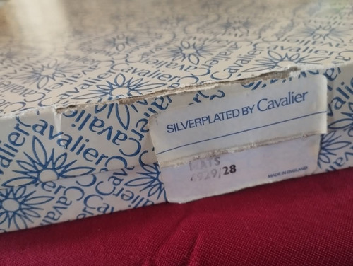 3 Bases Decorativas Cavalier Silverplated Inglaterra