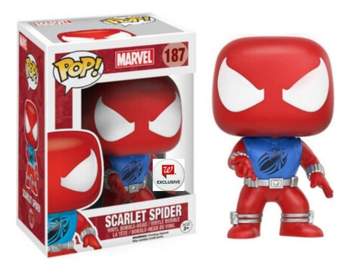 Funko Pop Scarlet Spider #187 Wallgreens C/ Protector