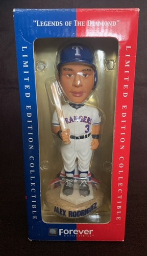 Alex Rodriguez Rangers Texas Forever Bobblehead