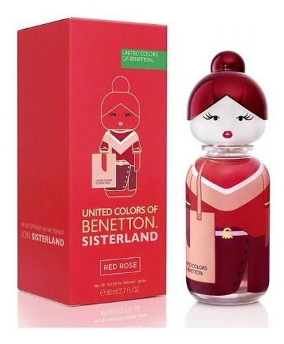 Benetton United Colors Sisterland Red Rose X 80ml Masaromas