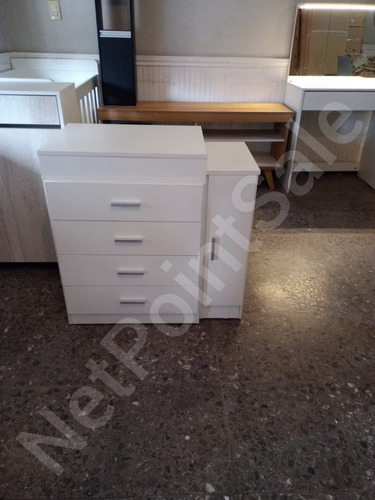 Imagen 5 de 10 de Escritorio Extensible Multiuso Con Cajonera Y Estantes Hel+