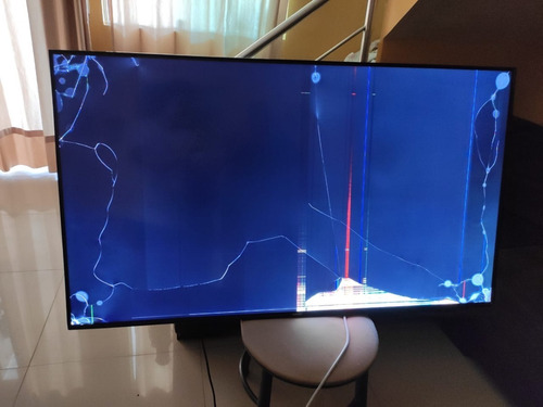 Smart Tv Led Samsung 55 Un55j5300ag Tela Trincada