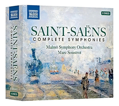 Cd Saint-saens Complete Symphonies - Malmo Symphony