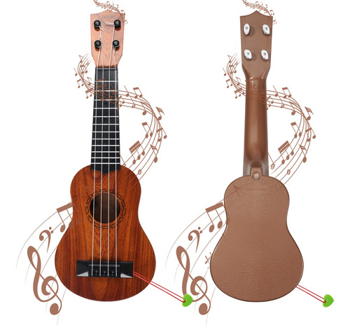 Raimy Guitarra Ukelele De 17 Pulgadas Para Ninos, 4 Cuerdas,