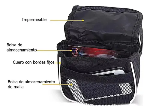 Mini Alforja Bicicleta Bolso Chico Para Tubo