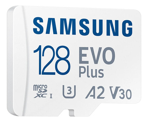 Samsung Evo Plus Memoria Micro Sd 128gb Clase 10 Uhs 3  4k