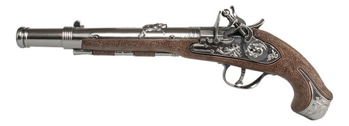 Pistola Revolver Bucanera Pirata Juguete Disfraz Infantil Tx
