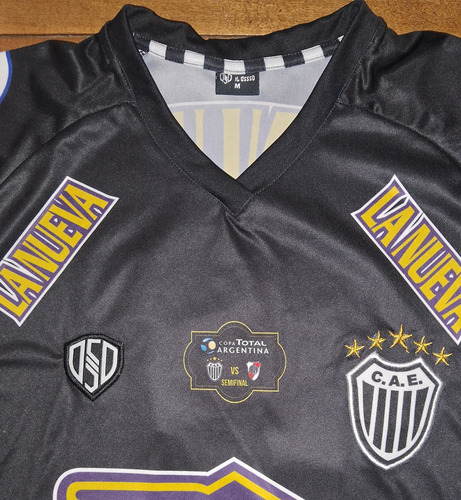 Camiseta Estudiantes De Caseros Vs River Semi Copa #15 (Usado)
