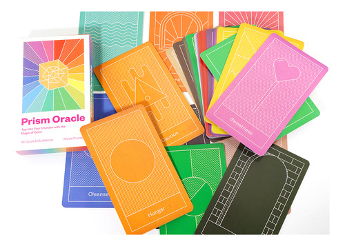 Família De Cartões Party Divination Paper Prisms Oracle Fate