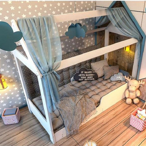 Mini Cama Infantil Montessoriana Bella Tcil Móveis Ga