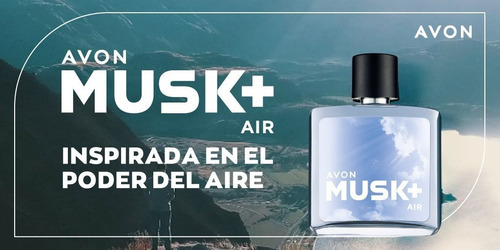 Avon Perfume Musk Air 75ml Spray Eau De Toilette Volumen De La Unidad 75 Ml