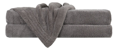 Esquimal Toalla De Baño Ultrasecado Sutil 66cm 41cm Color Gris