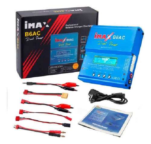  Cargador Lipo Imax B6ac 80w 6a Para Nimh Nicd Lipo