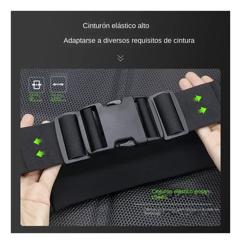 Cinturón Hidratación Correr Con Botellas Incluye Hervidor