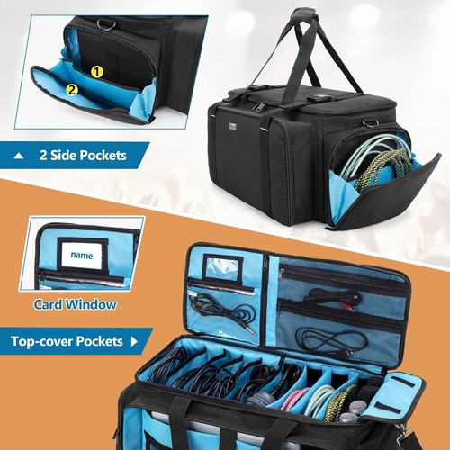 Bolsa De Viagem Para Dj, Mala De Viagem Para Dj Com Cabo ...