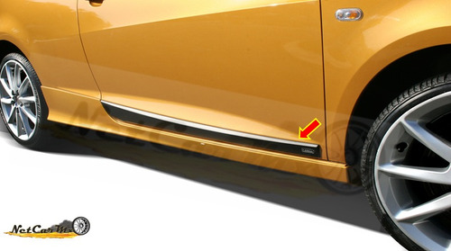 Molduras Inferiores Puertas Seat Ibiza 2010 2017 Originales