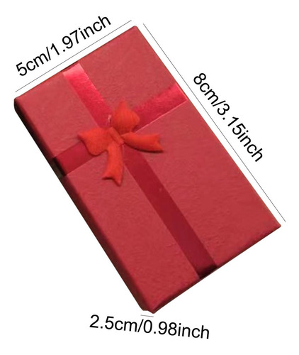 3 Caja De Regalo Para Joyería Caja De Cartón Para Joyería