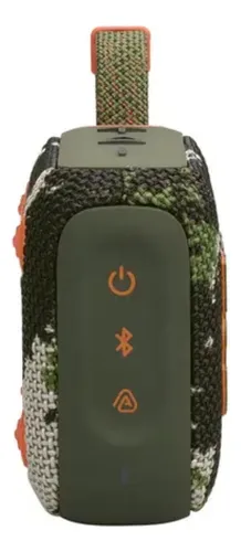 Parlante Jbl Go 4 Squad Bluetooth Ultraportátil Camuflado