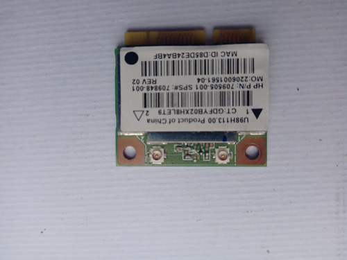 Tarjeta Wifi Hp 15 R005la Realtek Model Rtl8188ee Seminuev