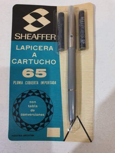 Lapicera Sheaffer 65 A Cartucho- Antiguo Stock