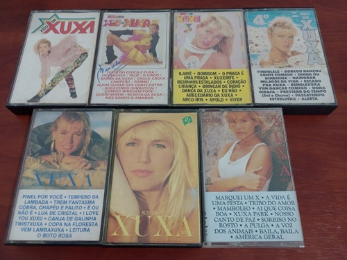 Fita Cassete Xuxa Coleção Xou Da Xuxa Completo 7 K7 Ótimas 