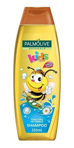 Shampoo Palmolive Naturals Kids 350ml Todos Tipos De Cabelos