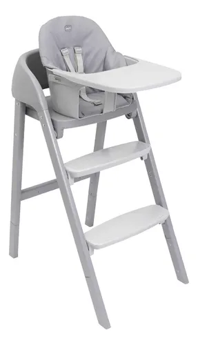 comprar Silla De Comer De Bebé Chicco Crescendo Up Evolutiva Color Grey
