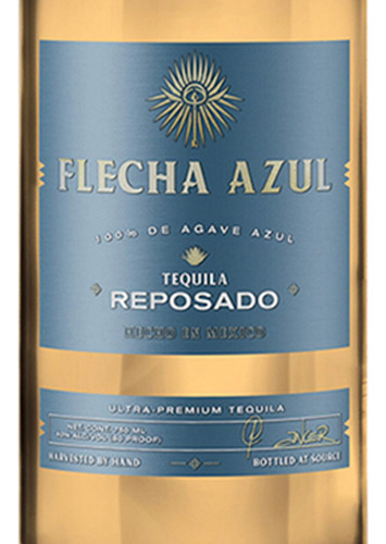 Paquete De 3 Tequila Flecha Azul Reposado 750 Ml