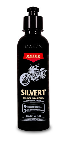 Silvert Polidor Manual Tira Riscos Carro Moto Razux Vonixx