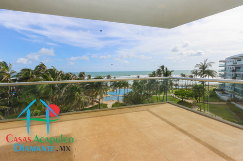 Cad Club Playamar I T6 402. De Playa. Dos Terrazas Con Vista Frontal Al Mar